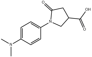 1-(4-DIMETHYLAMINO-PHENYL)-5-OXO-PYRROLIDINE-3-CARBOXYLIC ACID price.
