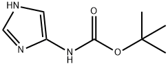 Carbamic acid, 1H-imidazol-4-yl-, 1,1-dimethylethyl ester (9CI) Struktur