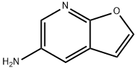 呋喃并[2,3-B]吡啶-5-胺, 34668-30-9, 结构式