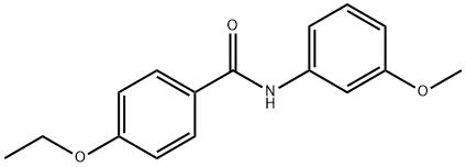 4-ethoxy-N-(3-methoxyphenyl)benzamide Structure