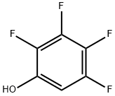 Phenol,  2,3,4,5-tetrafluoro- Structure