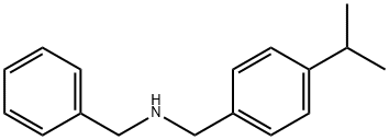 N-苄基-1-(4-异丙基苯基)甲胺, 346700-52-5, 结构式