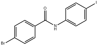 4-bromo-N-(4-iodophenyl)benzamide Structure