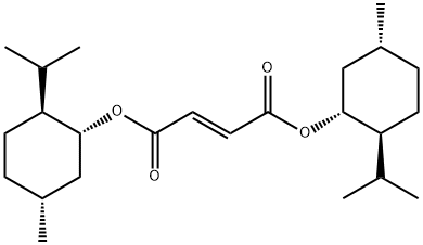 (-)-DI[(1R)-MENTHYL] FUMARATE Structure