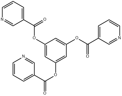 benzene-1,3,5-triyl trinicotinate Structure