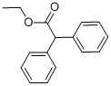 二苯乙酸乙酯,3468-99-3,结构式