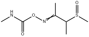 3-メチルスルフィニル-2-ブタノンO-(メチルカルバモイル)オキシム 化学構造式