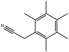 PENTAMETHYLPHENYLACETONITRILE Structure