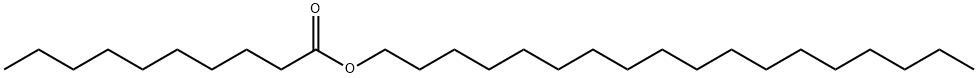 octadecyl decanoate Structure