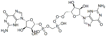 [[(2R,3S,4R,5R)-5-(2-amino-6-oxo-3H-purin-9-yl)-3,4-dihydroxyoxolan-2-yl]methoxy-hydroxyphosphoryl] [(2R,3S,4R,5R)-5-(2-amino-6-oxo-3H-purin-9-yl)-3,4-dihydroxyoxolan-2-yl]methyl hydrogen phosphate