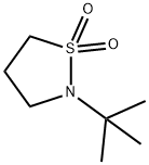 N-t-Butyl 1,1-dioxo-isothiazolidine Structure