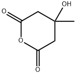 3-羟基-3-甲基戊二酸酐, 34695-32-4, 结构式