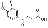 3-(3-FLUORO-4-METHOXYBENZOYL)PROPIONIC ACID price.