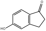 5-Hydroxy-1-indanone Struktur