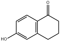 6-Hydroxy-1-tetralone Struktur