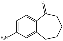 2-amino-6,7,8,9-tetrahydrobenzo[7]annulen-5-one Struktur