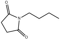 N-ブチルスクシンイミド 化学構造式