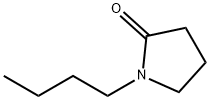 1-丁基-2-吡咯烷酮 结构式