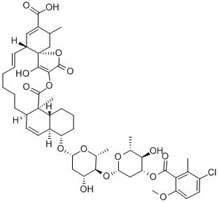 クロロトリシン 化学構造式