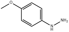 4-メトキシフェニルヒドラジン 化学構造式