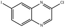 2-Chloro-7-iodoquinoxaline Structure