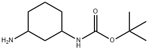 1-N-BOC-1,3-CYCLOHEXYLDIAMINE Structure