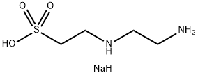 2-[(2-氨基乙基)氨基]乙磺酸钠盐, 34730-59-1, 结构式