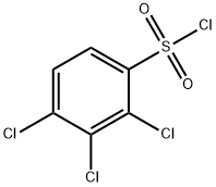 2,3,4-三氯苯磺酰氯, 34732-09-7, 结构式
