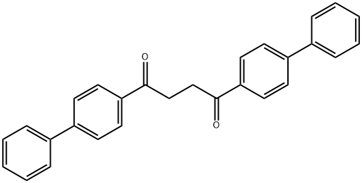 1,4-Bis(1,1'-biphenyl-4-yl)-1,4-butanedione Structure