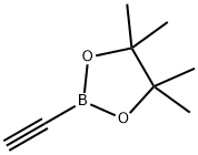 2-乙炔-4,4,5,5-四甲基-[1,3,2]二噁硼烷, 347389-74-6, 结构式