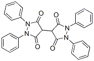 1,1',2,2'-Tetraphenyl-(4,4'-bipyrazolidine)-3,3',5,5'-tetrone Struktur