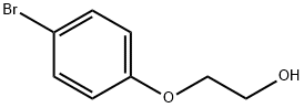 エチレン グリコール モノ(4-ブロモフェニル) エーテル 化学構造式