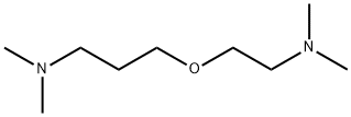 3-[2-(dimethylamino)ethoxy]-N,N-dimethylpropylamine Struktur