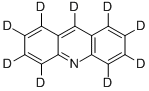 アクリジン (D9, 98%) 化学構造式