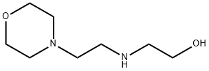 2-(2-morpholinoethylamino)ethanoldihydrochloride Struktur