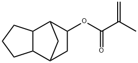 甲基丙烯酸三环[5.2.1.02,6]癸-8-基酯, 34759-34-7, 结构式