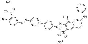 直接固棕 BX,3476-90-2,结构式