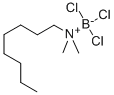 trichloro(N,N-dimethyloctylamine)boron Structure