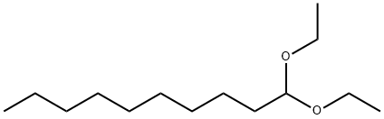 1,1-diethoxydecane  Struktur