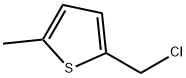 2-(クロロメチル)-5-メチルチオフェン 化学構造式