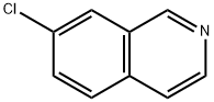 7-クロロイソキノリン 化学構造式