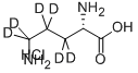 L-オルニチン塩酸塩(3,3,4,4,5,5-D6) 化学構造式
