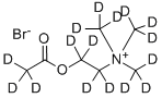 臭化アセチルコリン‐D16 化学構造式