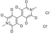 METHYL VIOLOGEN-D8 DICHLORIDE Struktur