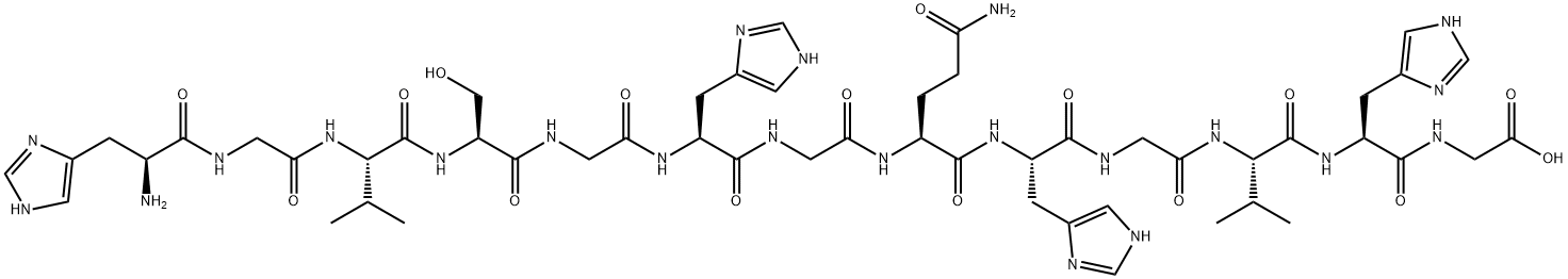 ALLOFERON 1|HIS-GLY-VAL-SER-GLY-HIS-GLY-GLN-HIS-GLY-VAL-HIS-GLY