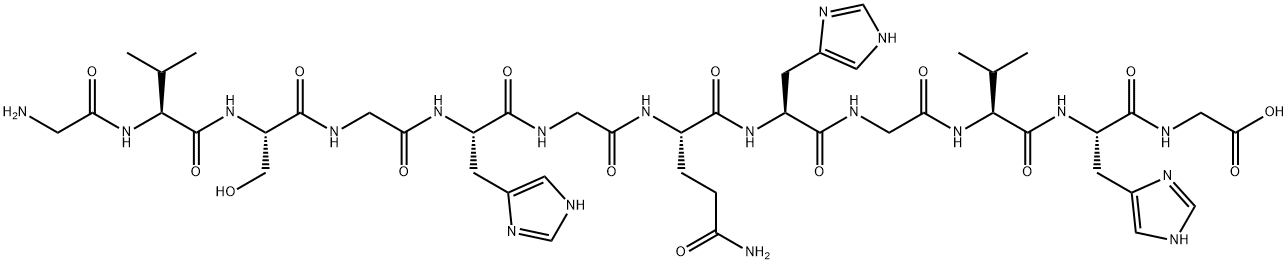 丽蝇抗病毒肽, 347884-62-2, 结构式