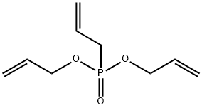 アリルホスホン酸ジアリル 化学構造式