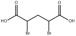 Pentanedioic acid,2,4-dibromo- Struktur