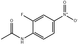 2-フルオロ-4-ニトロアセトアニリド 化学構造式