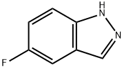 5-FLUORO-1H-INDAZOLE Struktur